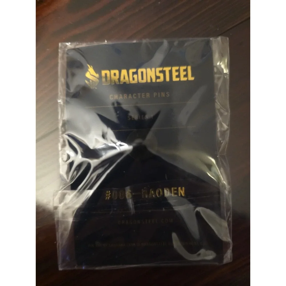 COSMERE Dragonsteel RAODEN Character Pin #006 Exclusive YEAR OF SANDERSON